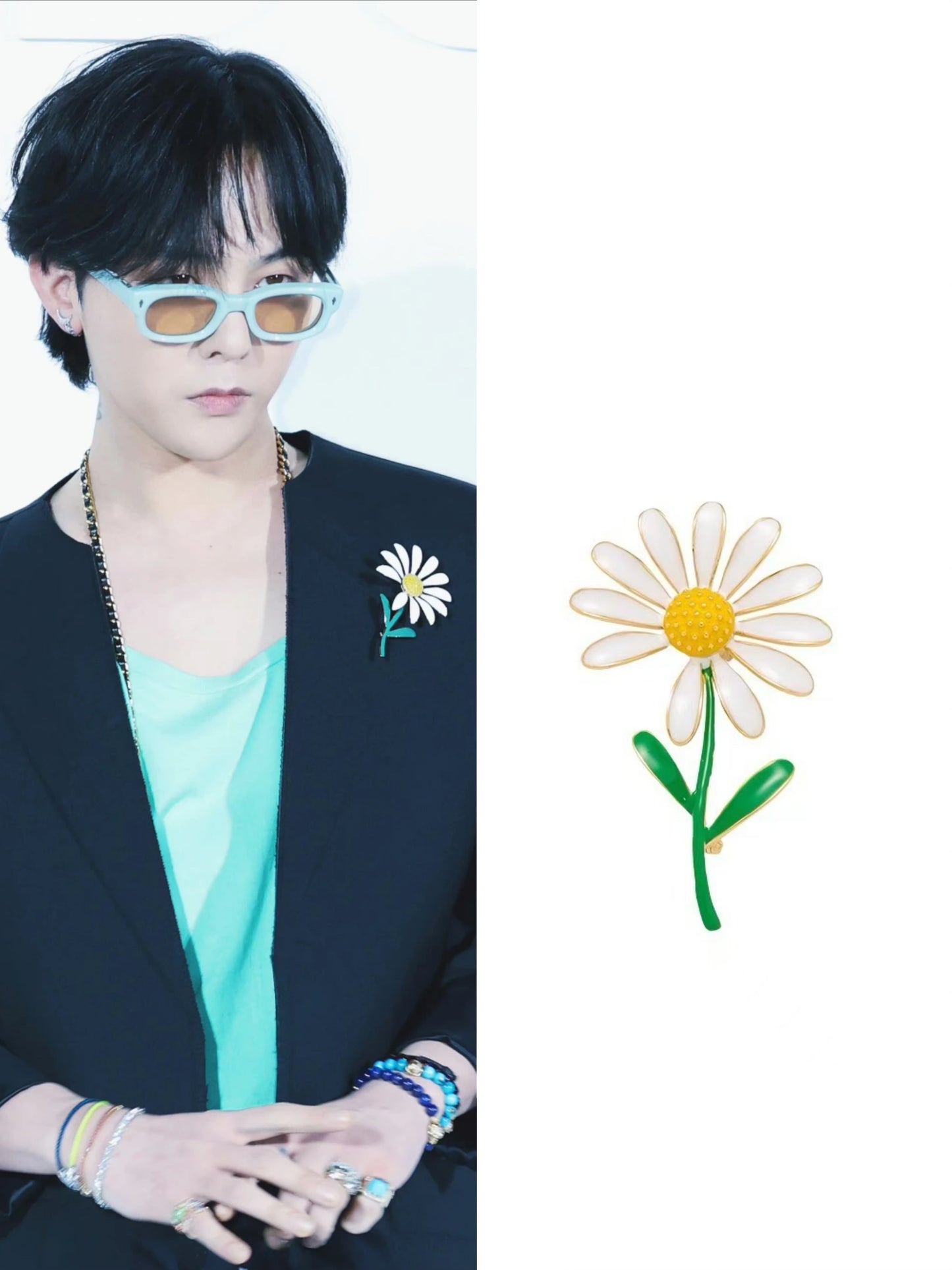 The same style asGD | Daisy brooch
