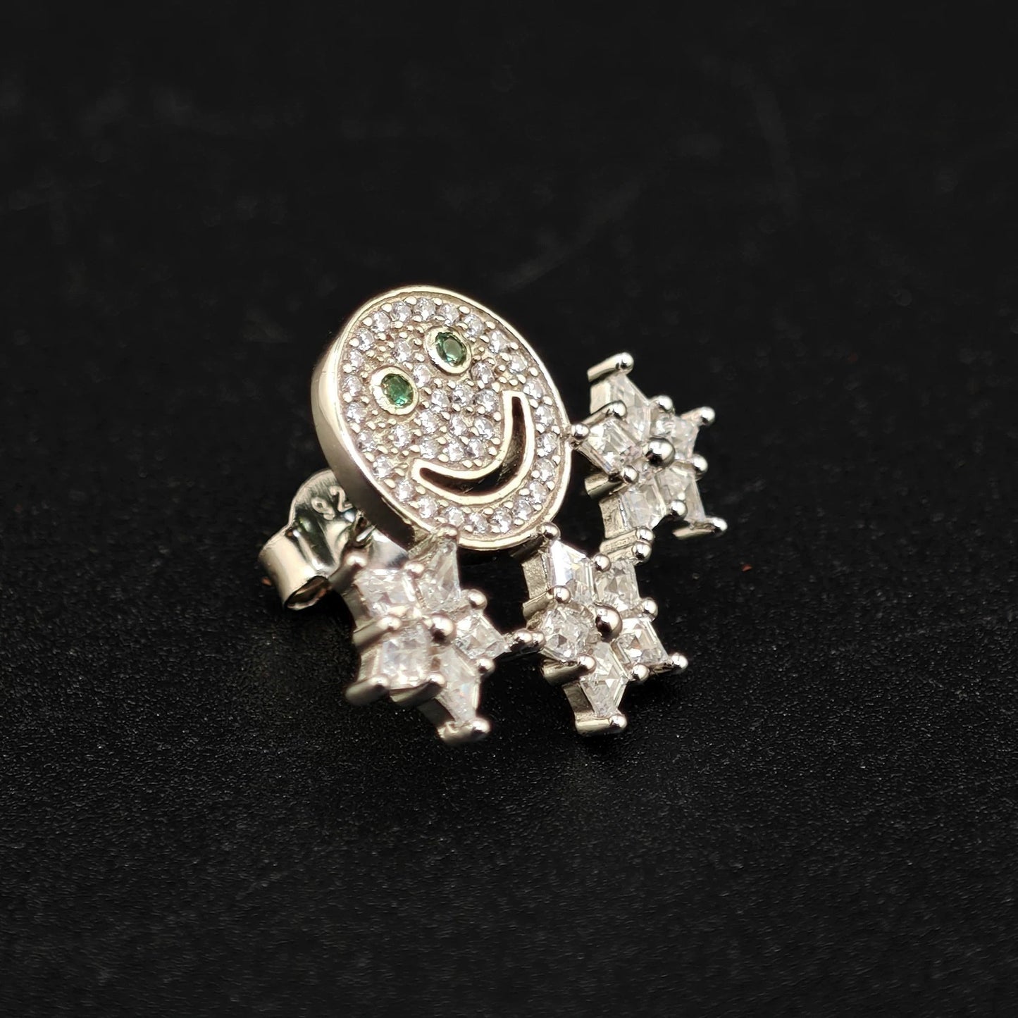 GD same style | eyefunny five-pointed star S925 silver earrings