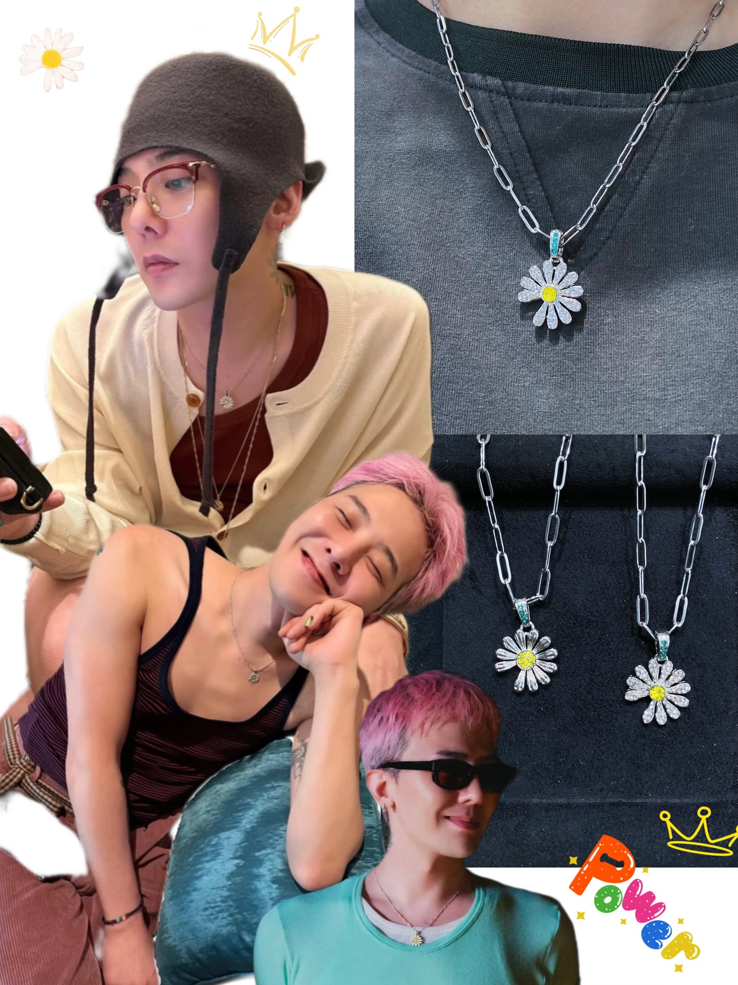 Same style as GD | Little Daisy Necklace